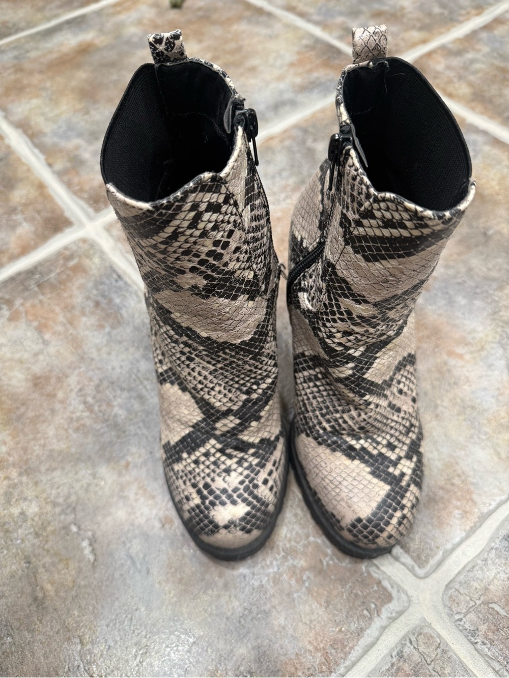 Snake Ankle Boots – Well Used Fashion Boots